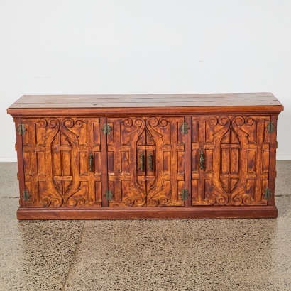 A Gothic Inspired Credenza