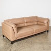 A Clay Leather Sofa