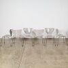 A Set of Six Fritz Hansen Series 7 Chairs - 2