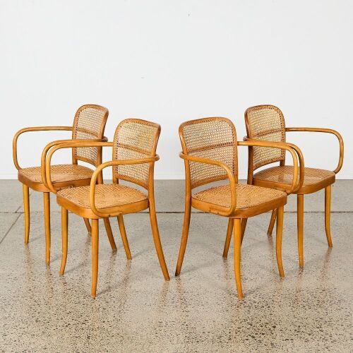 A Set of Four Czechoslovakian Chairs for Stendig