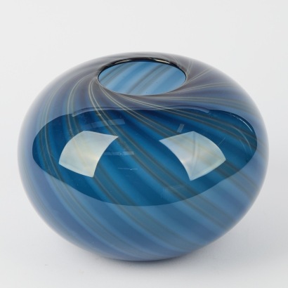 A Garry Nash Blue Vase