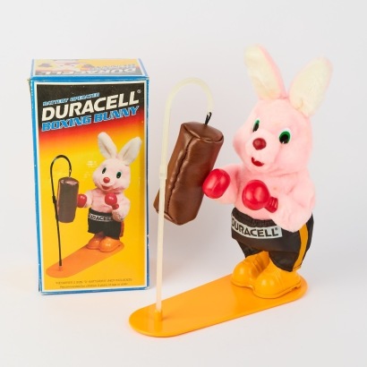 A Duracell Promotional Boxing Bunny