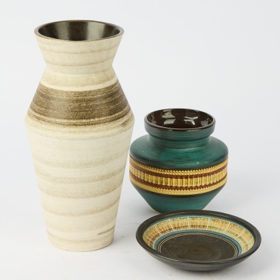 A Trio of Mid-Century German Ceramics