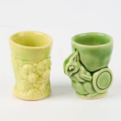 A Pair of Crown Lynn Egg Cups