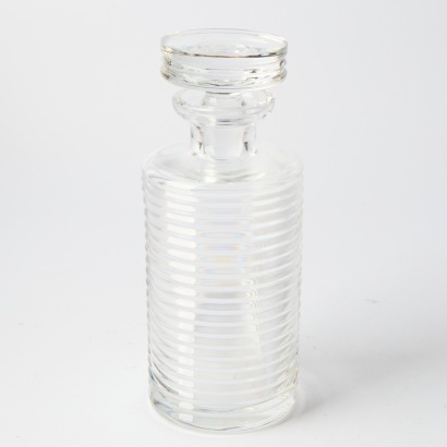 A William Yeoward Ribbed Crystal Decanter
