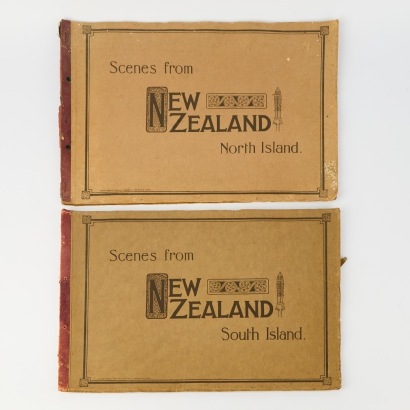 Scenes from New Zealand North Island & South Island circa. 1890, Published by Tanner Bros Ltd