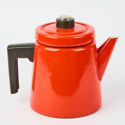 A Mid-Century Arabia Finel Finland Pehtoori Coffee Pot by Antti Nurmesniemi