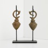 A Pair of Dayak Earrings, Borneo