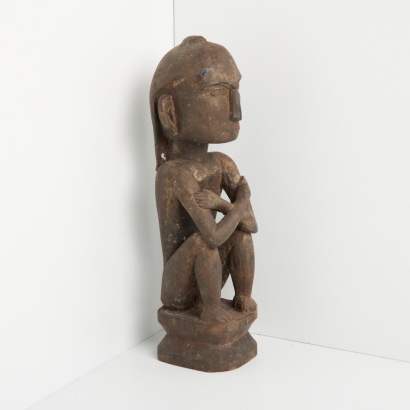 A Bulul Rice Guardian Figure, Ifugao, Philippines