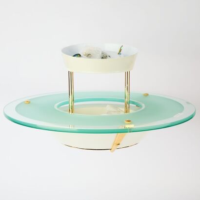An Italian Ceiling Mount Light by F.Fabbian
