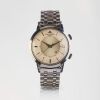 Stainless Steel, 37.5mm Jaeger LeCoultre Memovox Alarm Wristwatch, circa 1959-1963