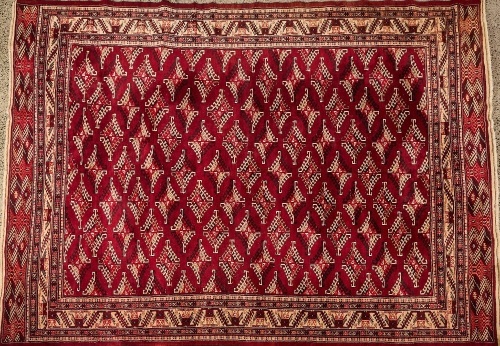 A Large Persian Turkmen Rug