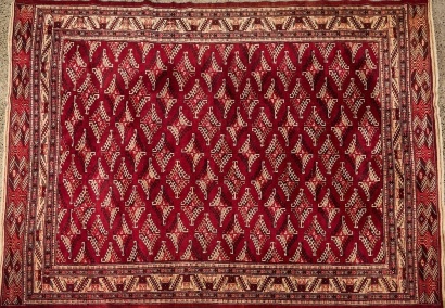 A Large Persian Turkmen Rug
