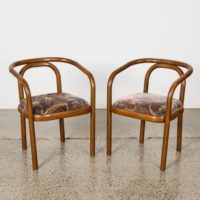 A Pair of Dining Chairs by Antonin Suman for Ton c. 1970s