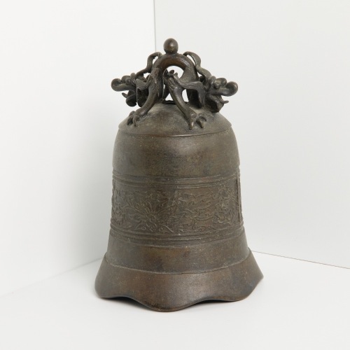A 16th-17th Century Sino Bronze Prayer Bell, Tibet