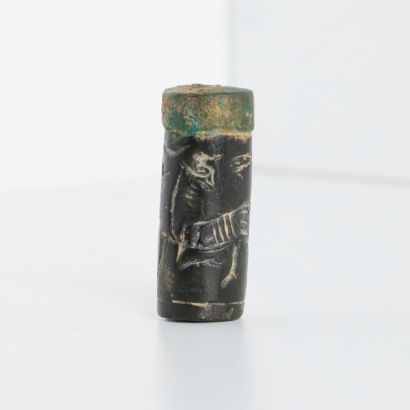 An Intaglio Stone Cylinder Seal, Syria or Anatolia