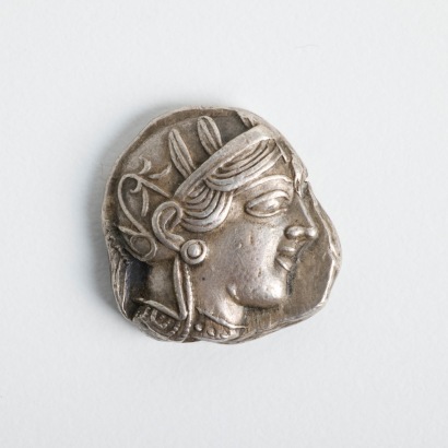 An Athenian Silver Tetradrachm, c. 454-404 BCE