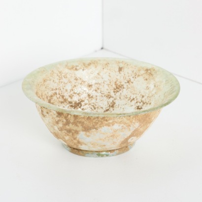 A Delicate Glass Dish, Ancient Roman