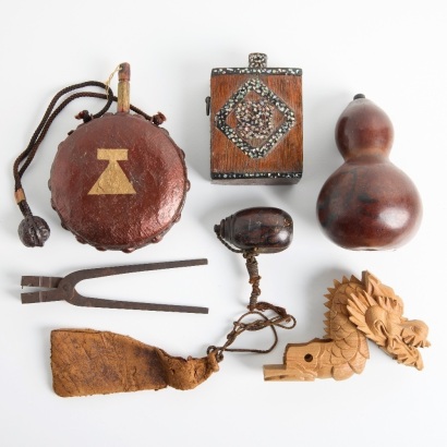 A Selection of Matchlock Equipment from Different Clans, Japan