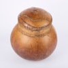 A Large Tuareg Gourd Calabash Container, Sahara Desert - 2