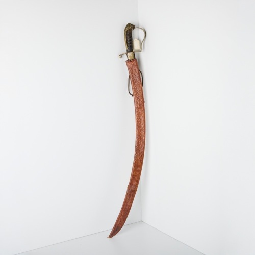 An Officer's Sword and Scabbard, Ethiopia