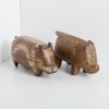 A Pair of Toy Pigs, Trobriand Islands
