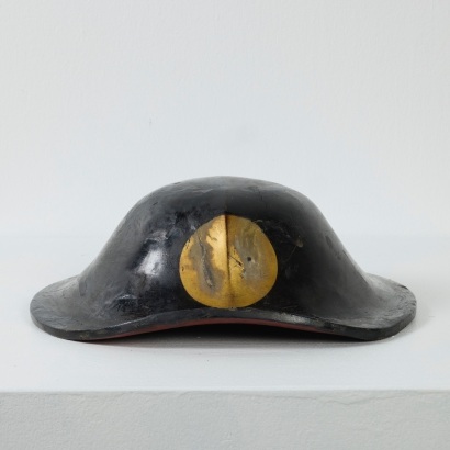 A Jingasa Helmet with Mon Crest for Ozeki Clan, Japan