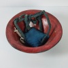A Jingasa Helmet with Mon Crest for Ozeki Clan, Japan - 3