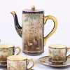 A Meiji Period Satsuma Tea Set, Japan - 2