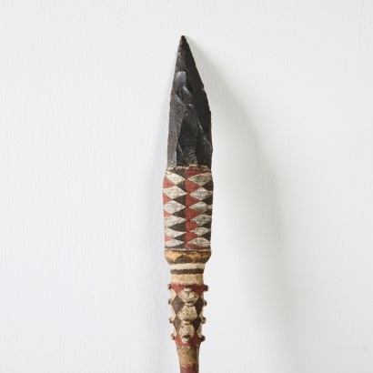 An Obsidian Tip Spear, Admiralty Islands, Papua New Guinea