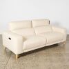 A Freedom Furniture Connery Leather Electric Recliner Sofa - Brand New - 2