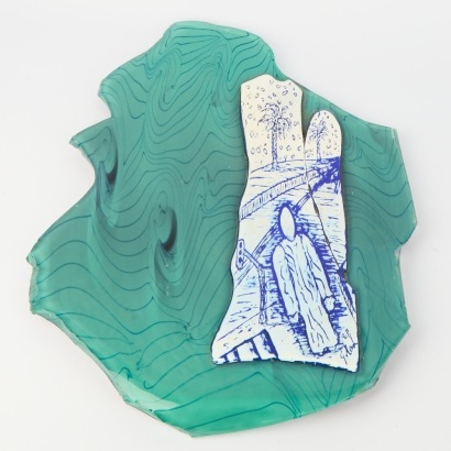 A Garry Nash Wall Sculpture Stamp Series '87