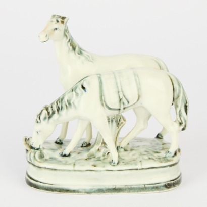 A Wagner & Apel Porcelain Horse Figurine