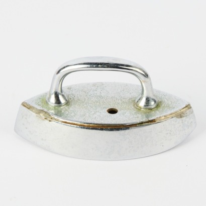 A Vintage Chrome Iron Paperweight