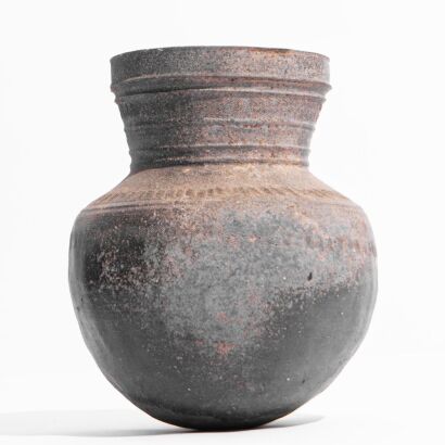 A Korean 1st Century BCE Silla Kingdom Terracotta Jar
