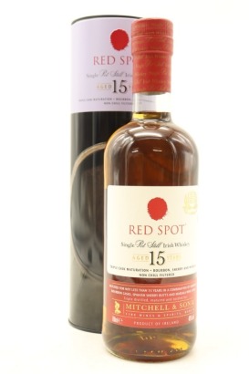 (1) Mitchell & Son Red Spot 15 Year Old Single Pot Still Irish Whiskey, 46% ABV (GB)