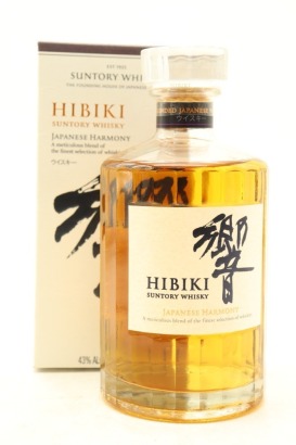 (1) Hibiki Harmony Japanese Blended Whisky, 43% ABV (GB)