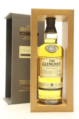 (1) Glenlivet 16 Year Old Single Cask American Oak 2018 Bottling Single Malt Scotch Whisky, 55.8% ABV (GB)