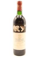 (1) 1986 Chateau Mouton Rothschild, Pauillac (TS) [RP100] [JR17.5] [WS99] 