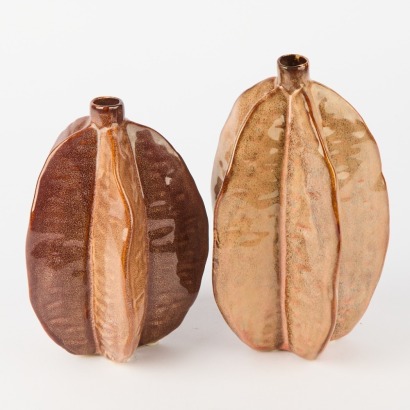 A Pairing of Pod Vases