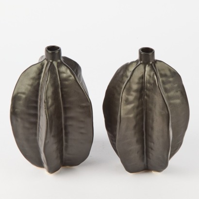 A Pairing of Pod Vases