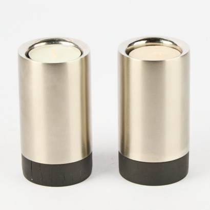 A Pair of Danish Candleholders for Zone Denmark