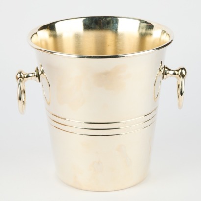 A Classic Vintage Champagne Bucket for Sherwood in Silverplate