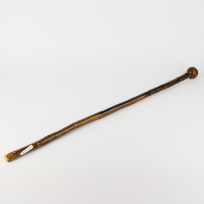 A Folk Art Carved Walking Stick