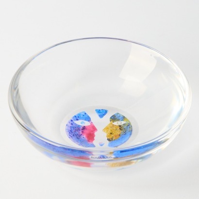 A Kosta Boda Bowl Signed Betril Vallien, Early 1990s