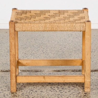 A Vintage Woven Rope Chair