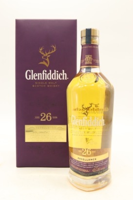 (1) Glenfiddich 'Excellence' 26 Year Old Single Malt Scotch Whisky, Speyside, 43% ABV (GB)