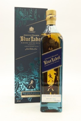 (1) Johnnie Walker Blue Label 'Rare Side of Scotland' Blended Scotch Whisky, 40% ABV (GB)