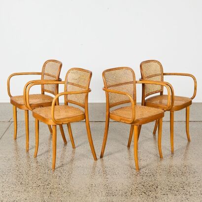 A Set of Four Czechoslovakian Chairs for Stendig