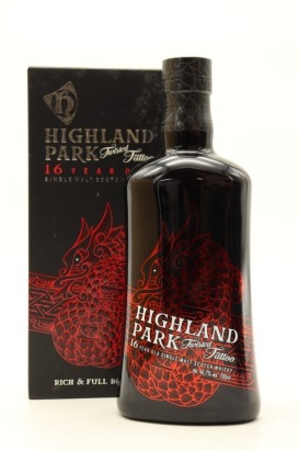 (1) Highland Park Twisted Tattoo 16 Year Old Single Malt Scotch Whisky, 46.7% ABV (GB)
